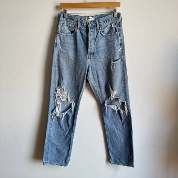 AGOLDE 90’s Distressed Jeans - Picture 1 of 9